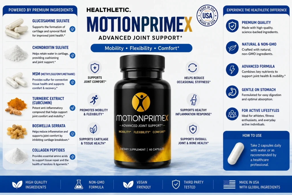 MotionPrimeX ingredients