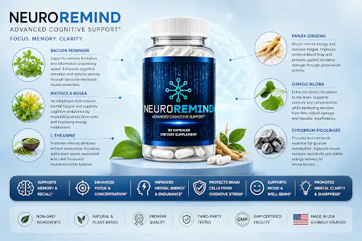 NeuroRemind ingredients