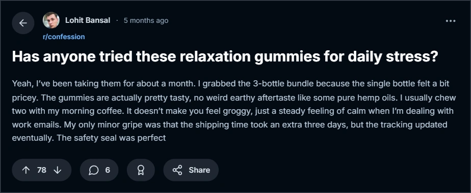 Origins Hemp Gummies reviews