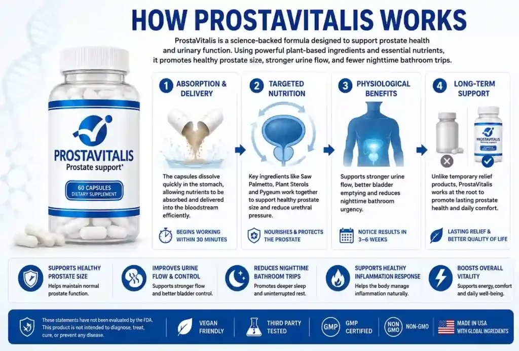ProstaVitalis how it works