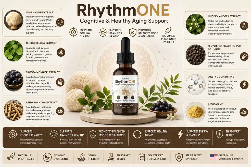 RhythmONE ingredients