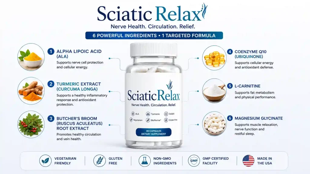 SciaticRelax Ingredients