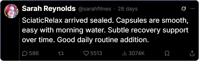 SciaticRelax reviews x