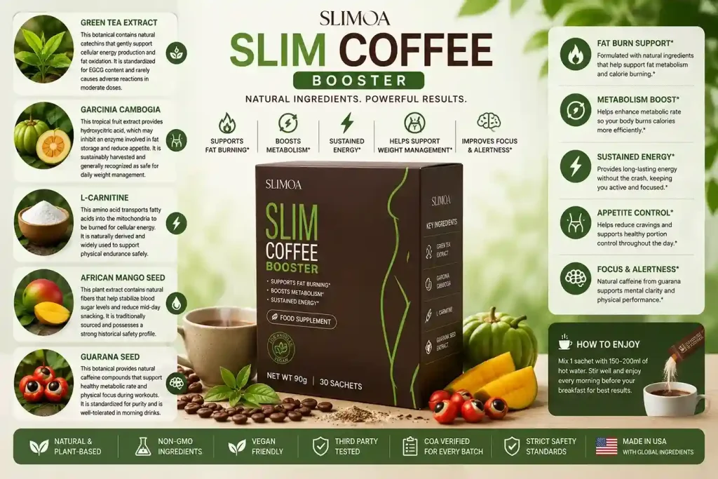 Slimqa Coffee Booster ingredients