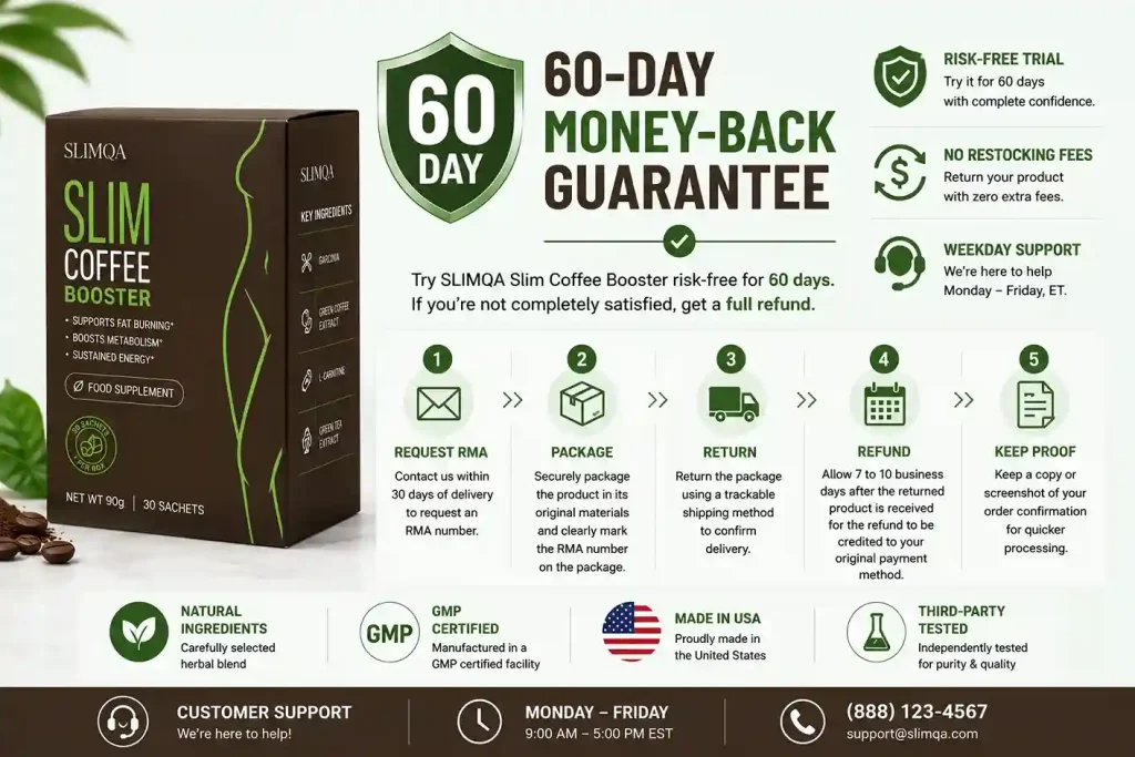 Slimqa Coffee Booster refund