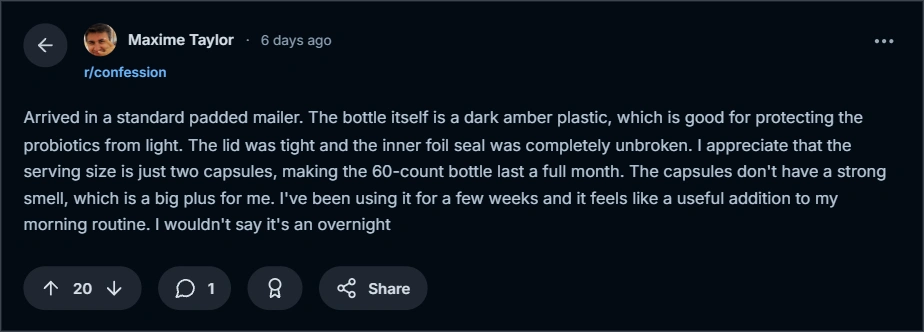 customer reddit reviews