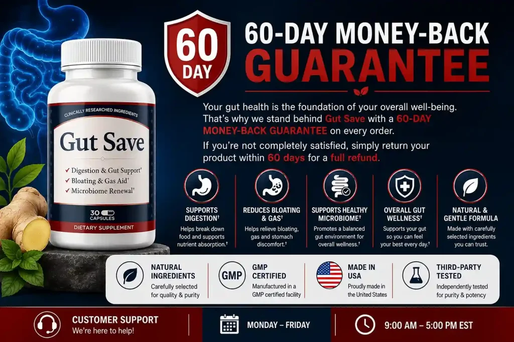 gut save money back