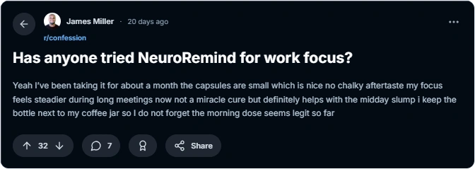 NeuroRemind Reddit Review