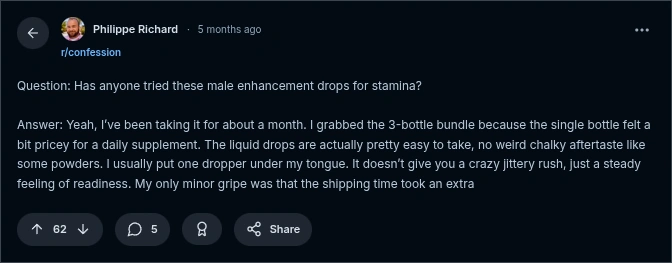 prime man product reviews