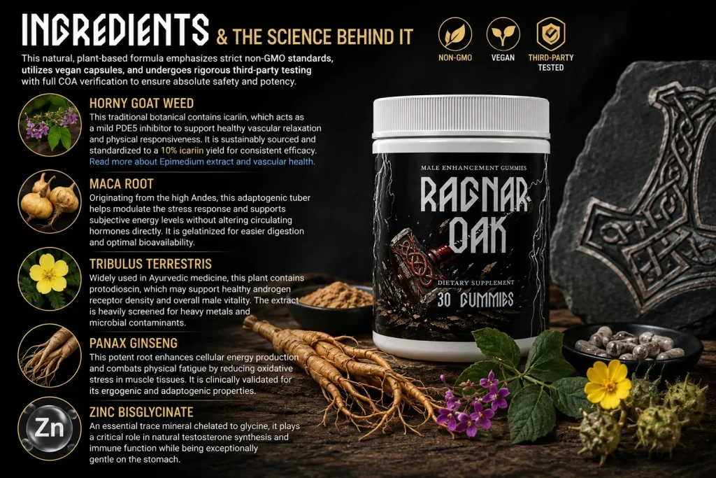 ragnar oak ingredients