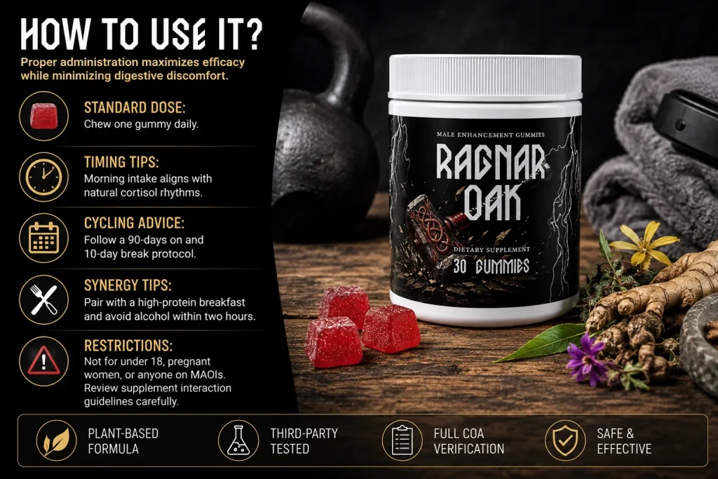 ragnar oak usage directions