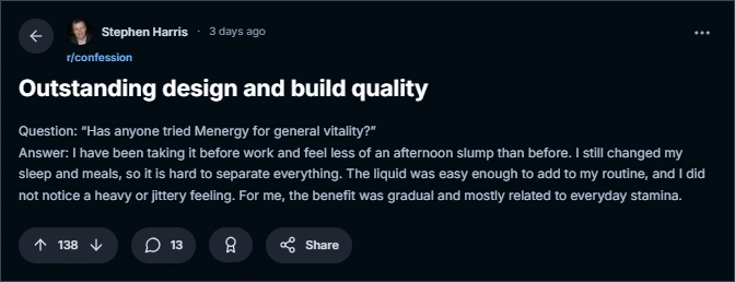 reddit review
