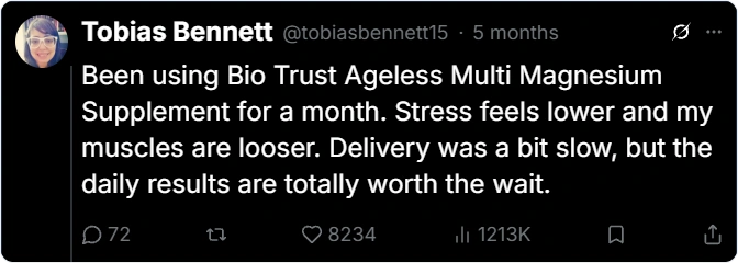 Ageless Multi Magnesium review