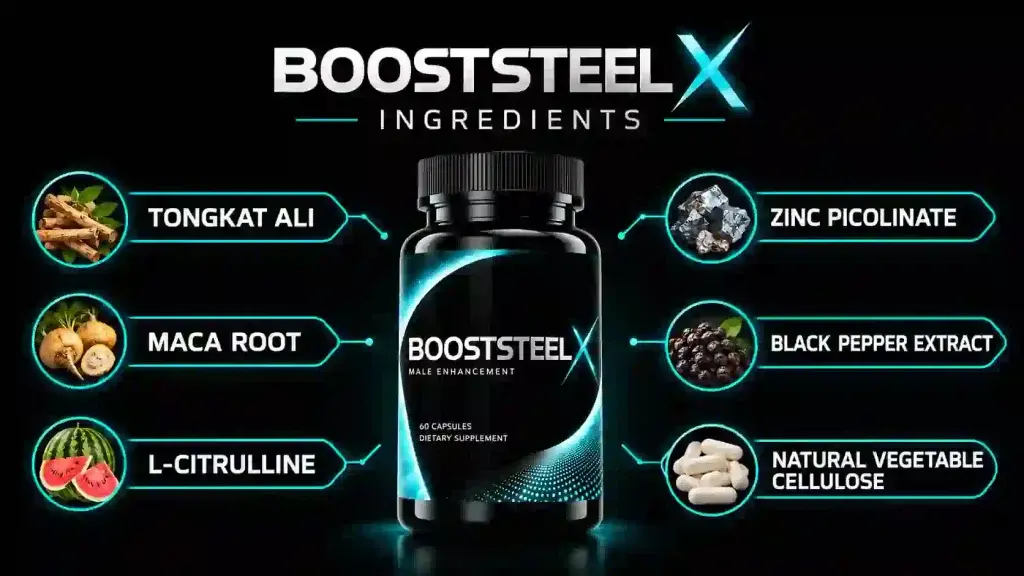 BoostSteelX Ingredients