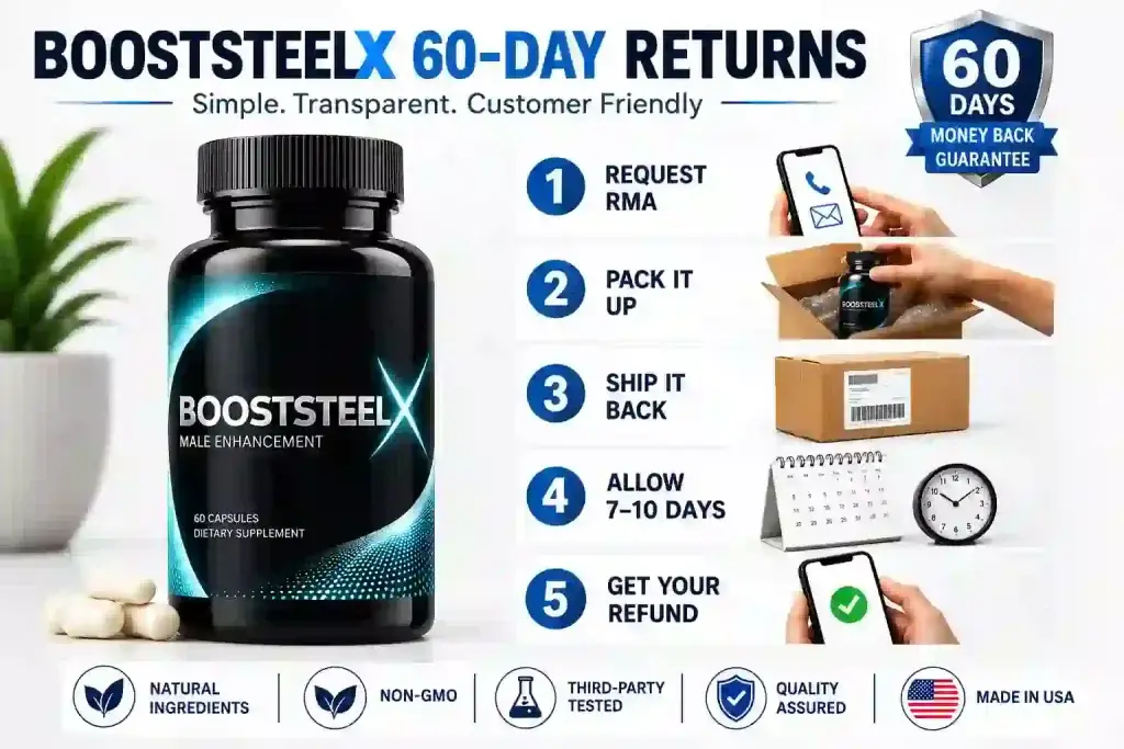 BoostSteelX money back