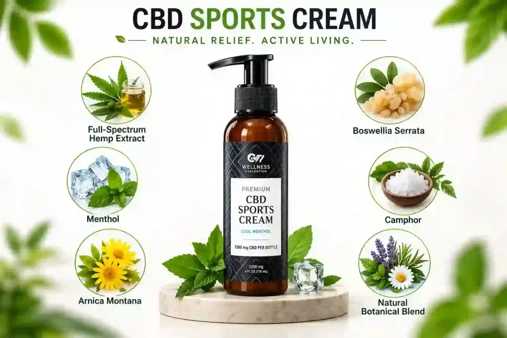 CBD Sports Cream Ingredients