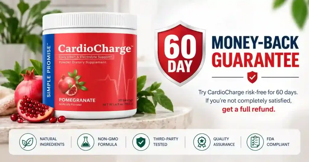 CardioCharge Money Back Guarantee