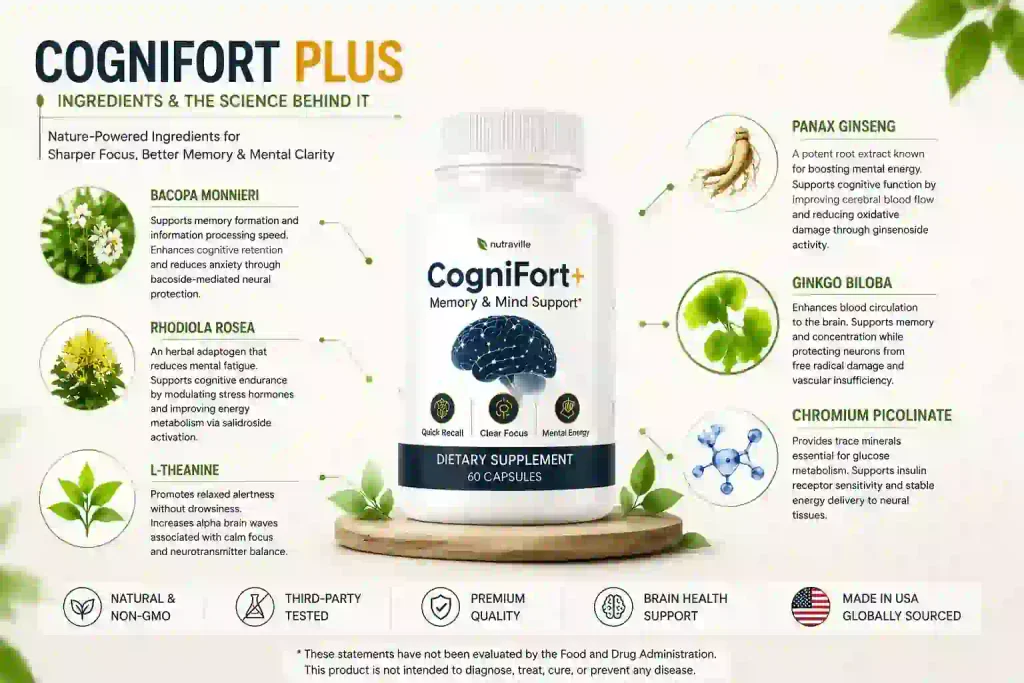 CogniFort Plus Ingredients