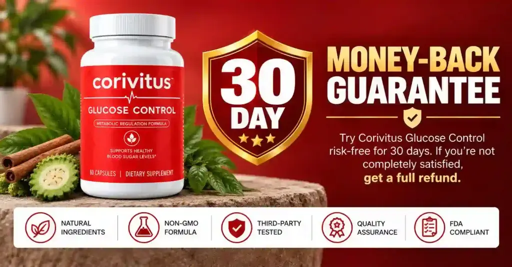 Corivitus Glucose Control money back