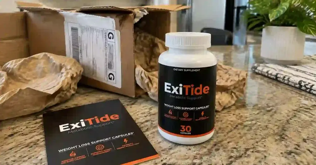 Exitide unboxing package
