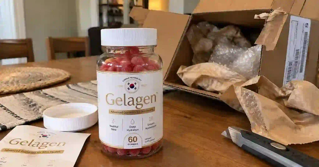 Gelagen unboxing package