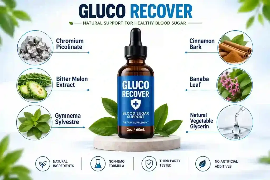 Gluco Recover Ingredients