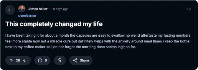 Gluco care Reddit Review