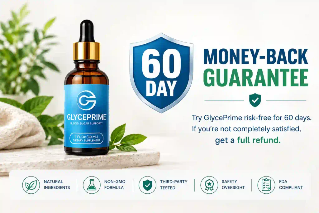 GlycePrime money back guarantee