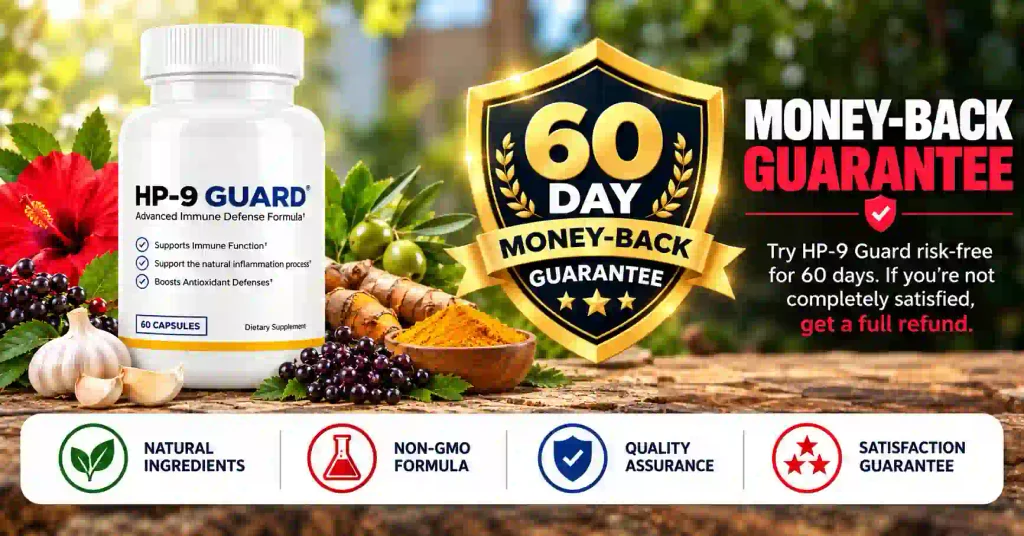 HP9 Guard money back