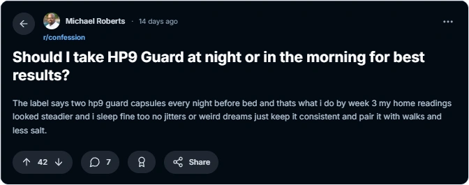 HP9 Guard user review