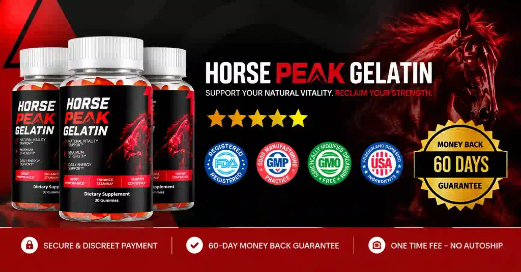 HorsePeak Gelatin money back