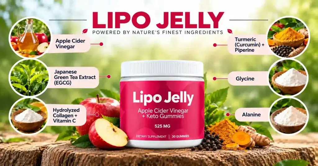 Lipo Jelly Ingredietns