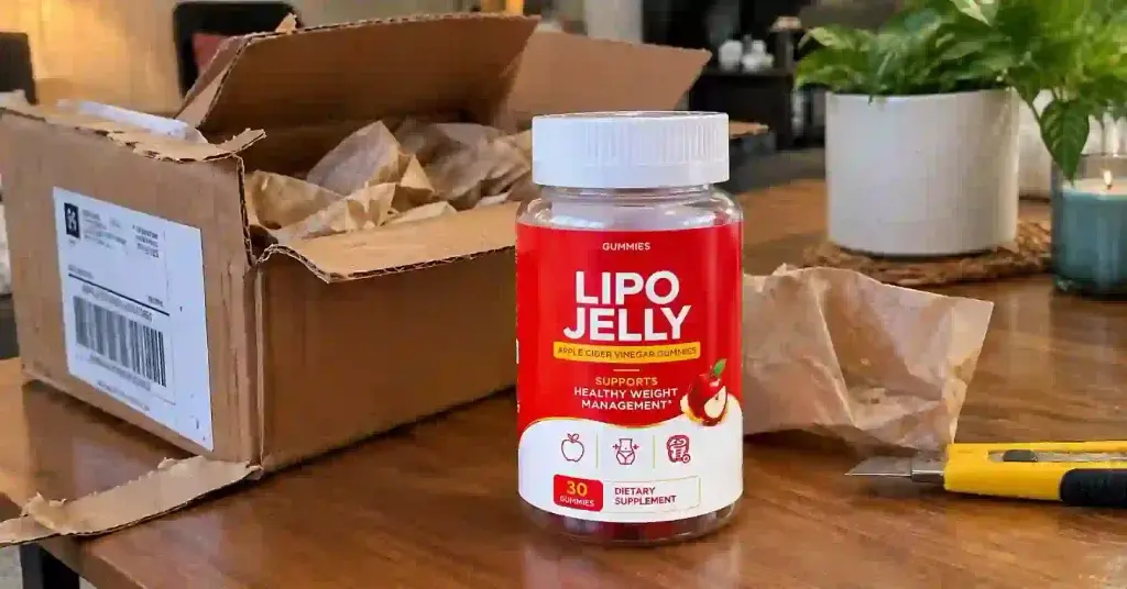Lipo Jelly unboxing package