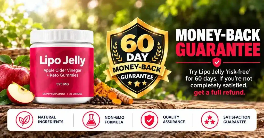 LipoJelly Money Back Guarantee