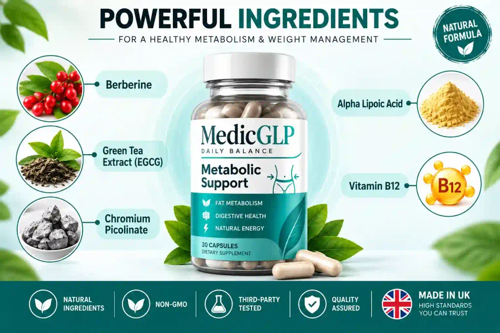 MedicGLP Ingredients List