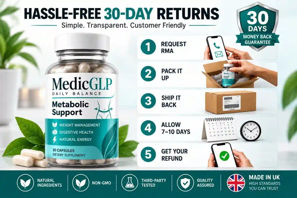 MedicGLP Reviews money back