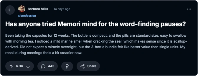 Memori mind reviews reddit