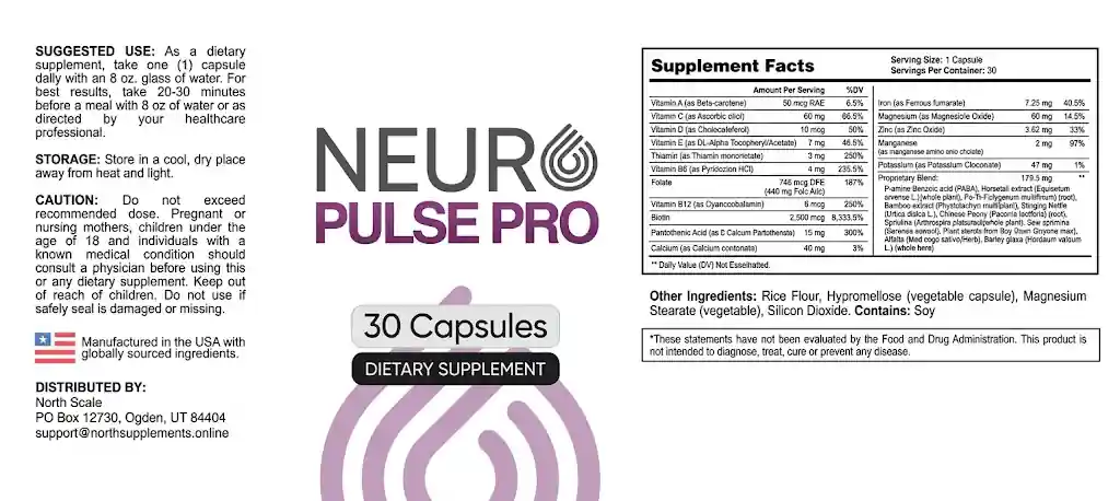 NeuroPulse Pro ingredients