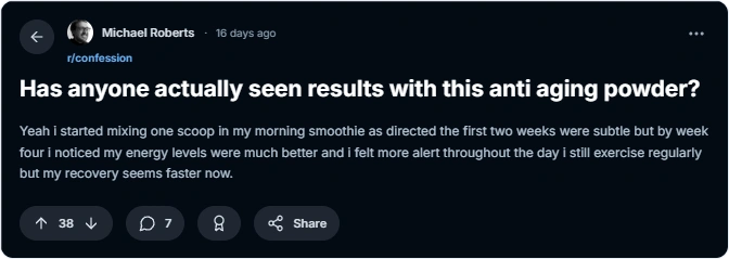 Pep Tonic user review