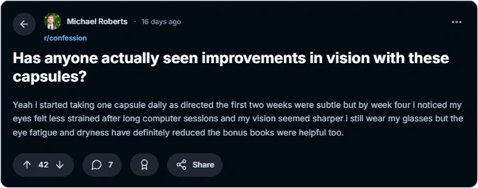 Retina Clear user review