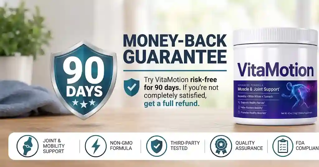 Vita Motion money back