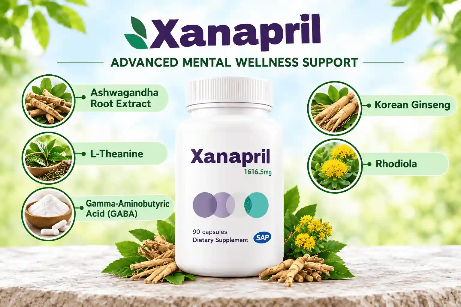 Xanapril ingridents