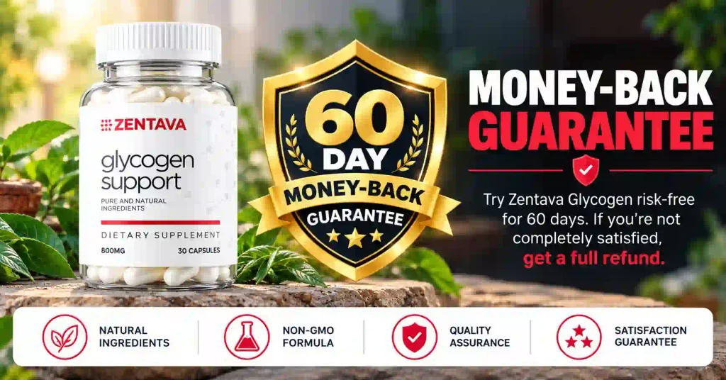 Zentava Glycogen money back