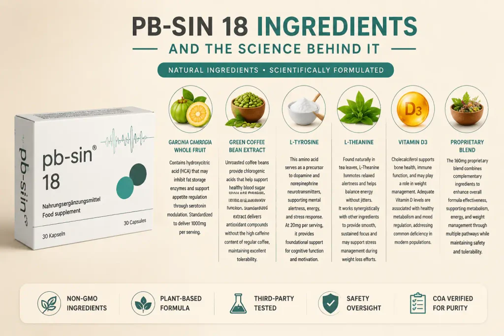pbsin 18 ingredient