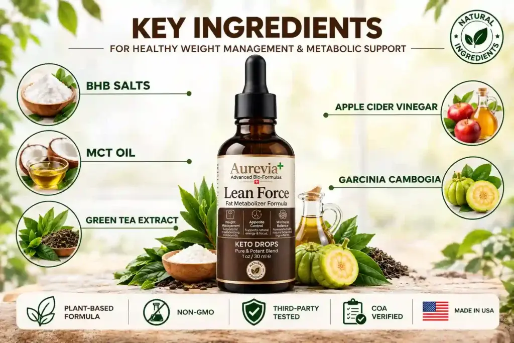 Aurevia Keto Drops ingredients