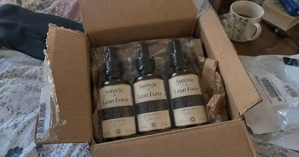 Aurevia Keto Drops packages
