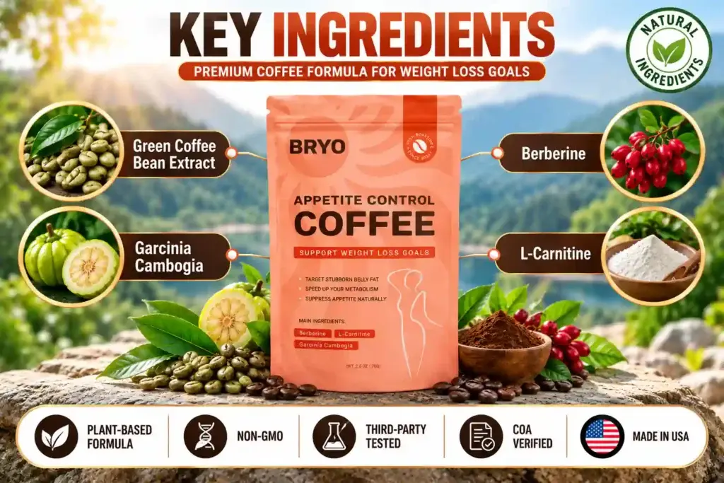 Bryo Coffee ingredients