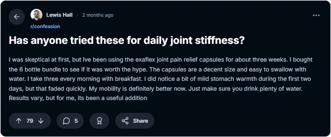 ExaFlex user reviews