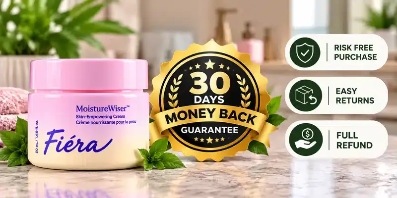 Fiera Cosmetics MoistureWiser Money Back Guarantee