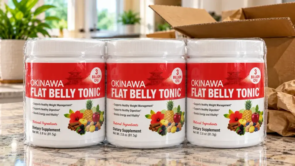 Flat belly packaging